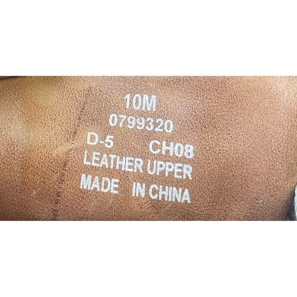 Men's Sperry AO boat deck shoes brown leather sz 10 Top Sider Authentic Original - Picture 16 of 16